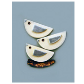 Jan Guest coastal art - sea birds